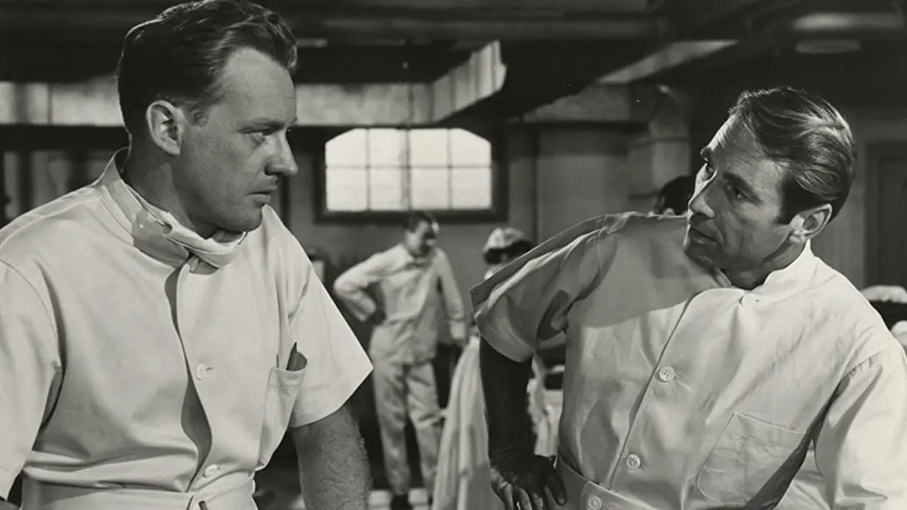 The Girl in White backdrop