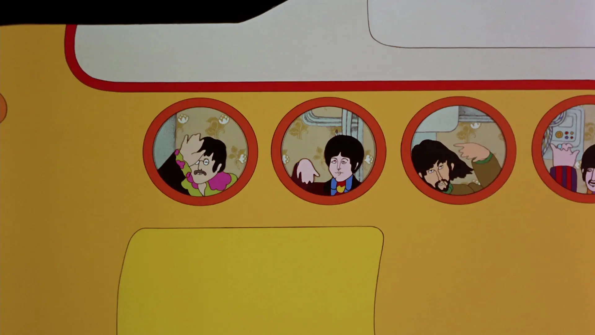 Yellow Submarine backdrop
