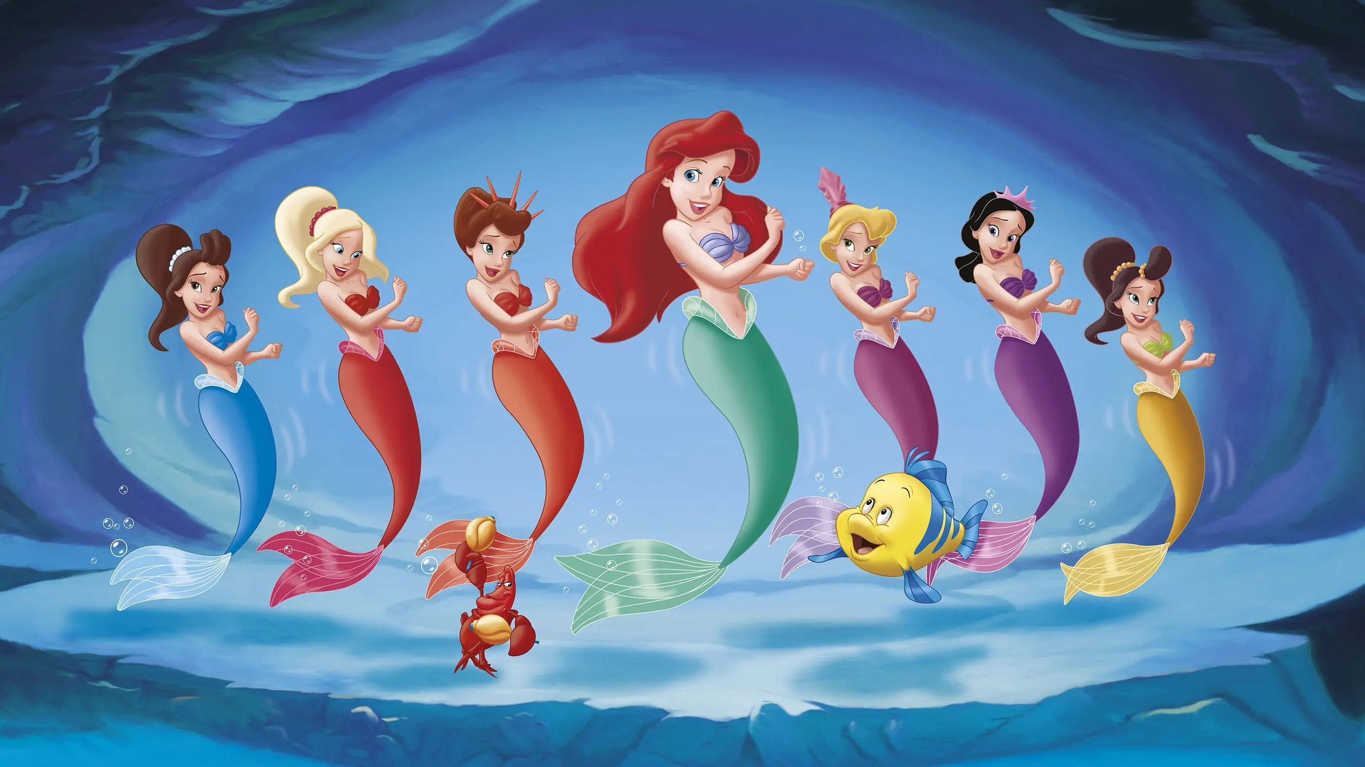 The Little Mermaid: Ariel's Beginning backdrop