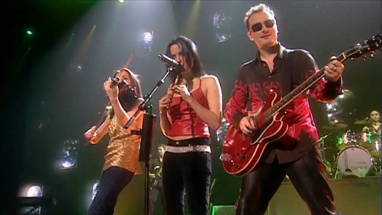 The Corrs - Live in London backdrop