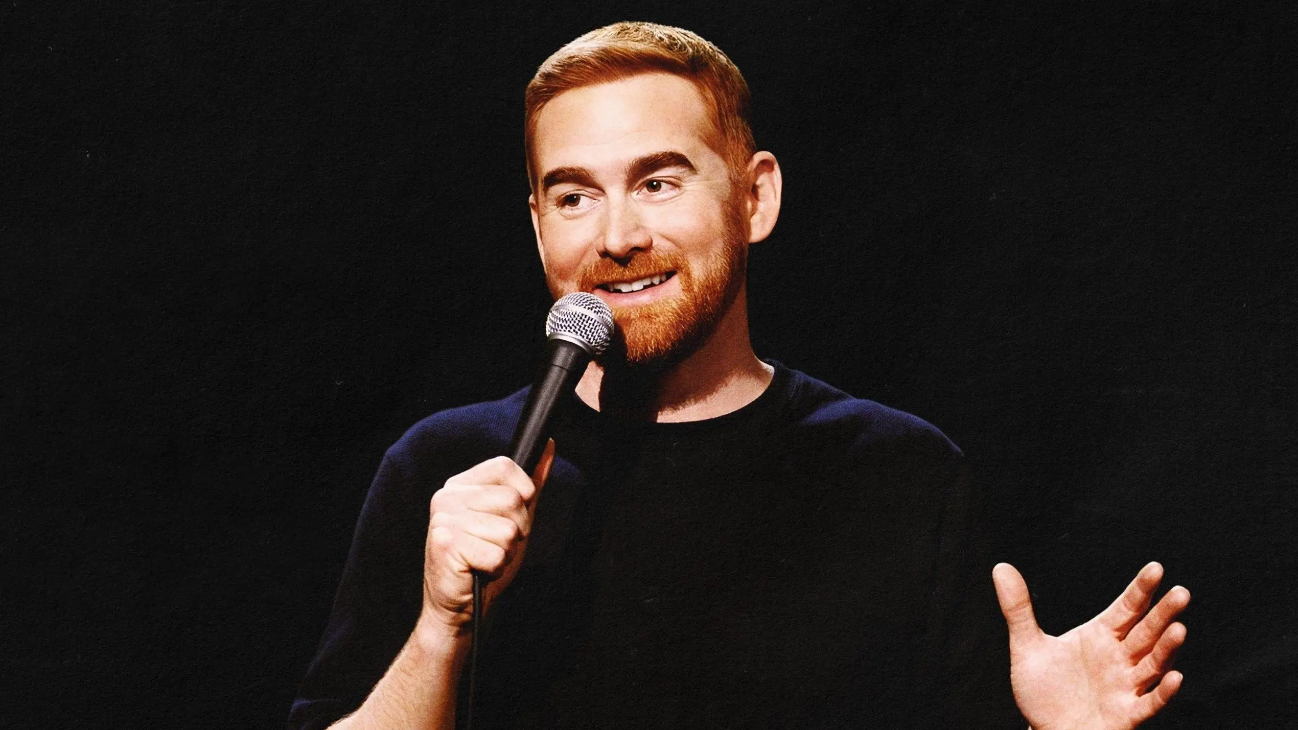 Andrew Santino: White Noise backdrop