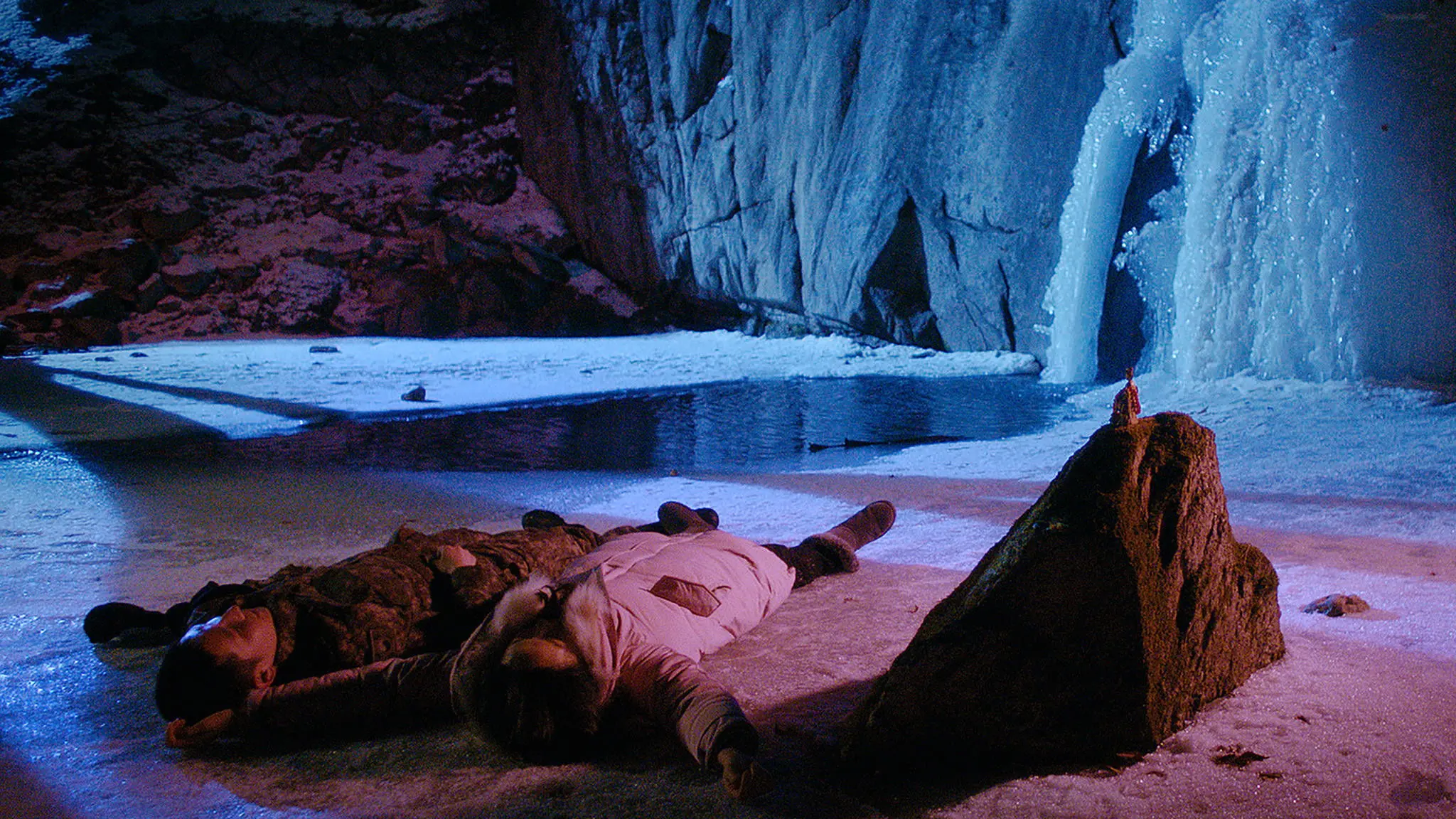 Winter's Night backdrop