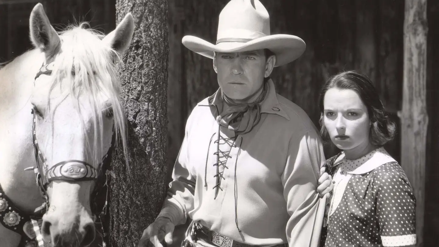 Empty Saddles backdrop
