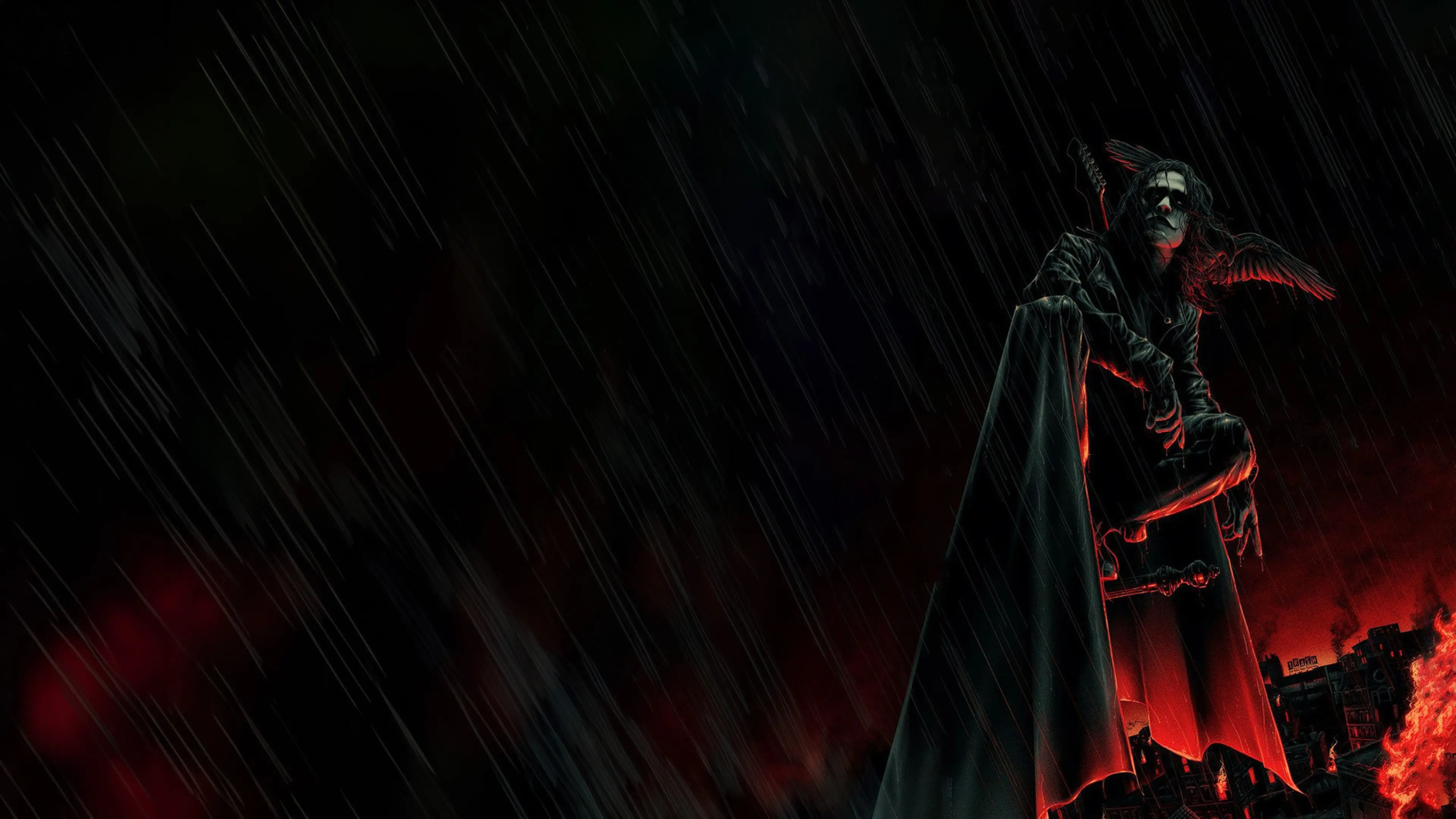The Crow backdrop