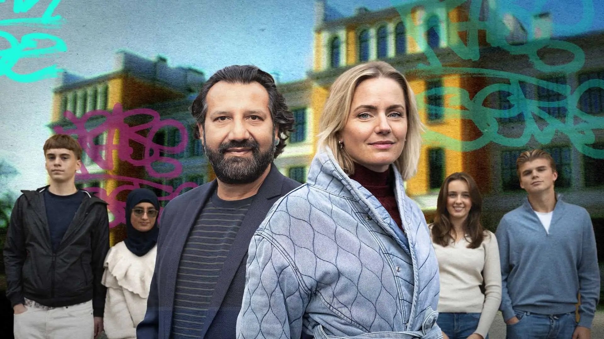 School Switch backdrop