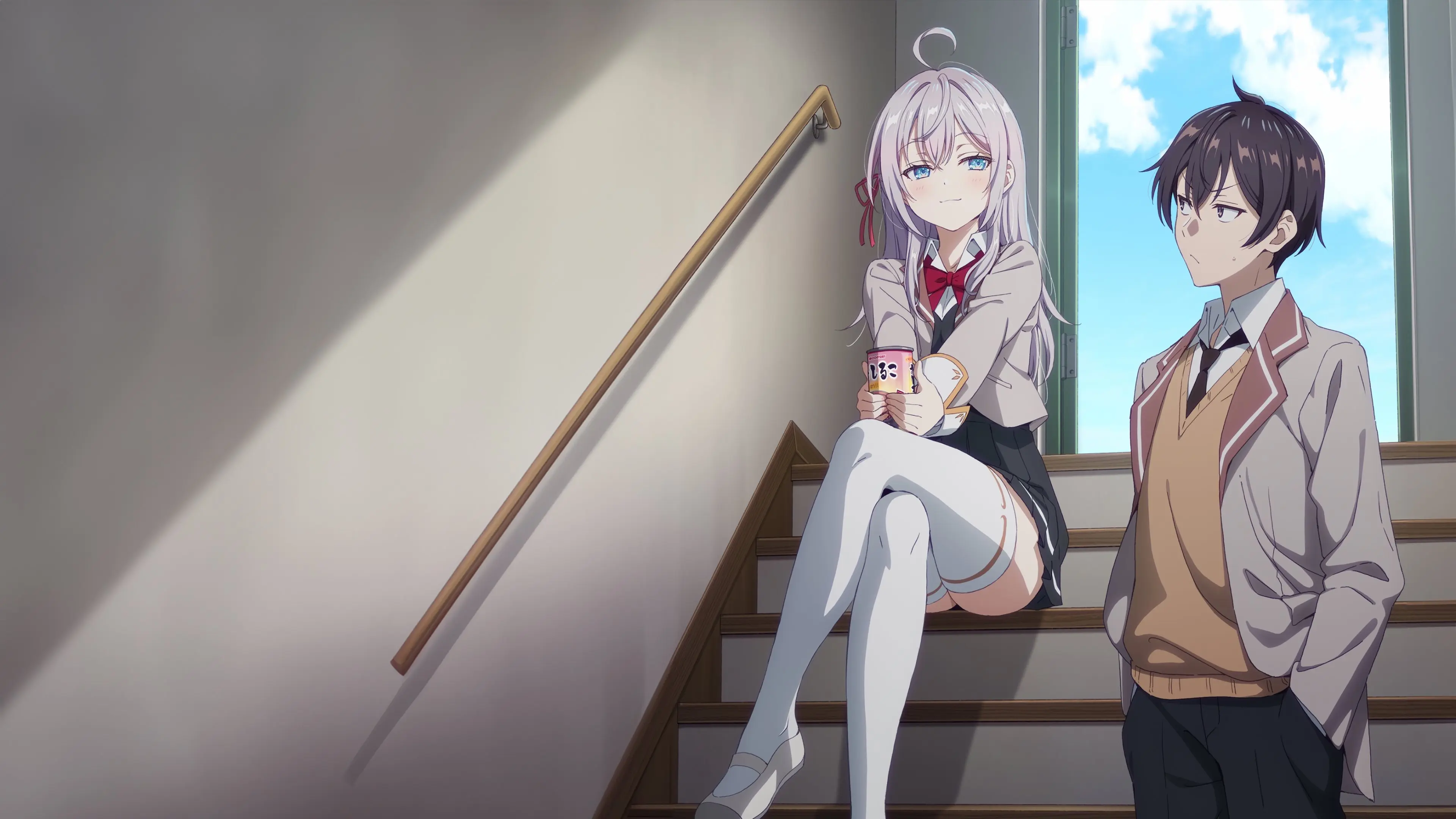 Alya Sometimes Hides Her Feelings in Russian backdrop