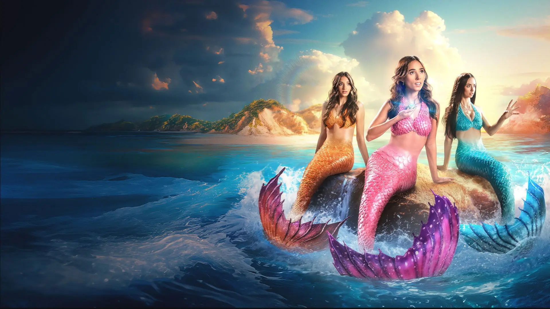 The Mermaids: The Secret of the Medallion backdrop