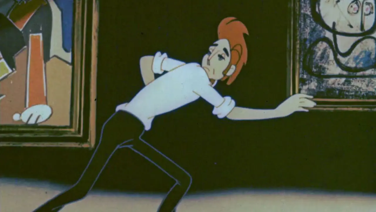 The Case of the Artist backdrop