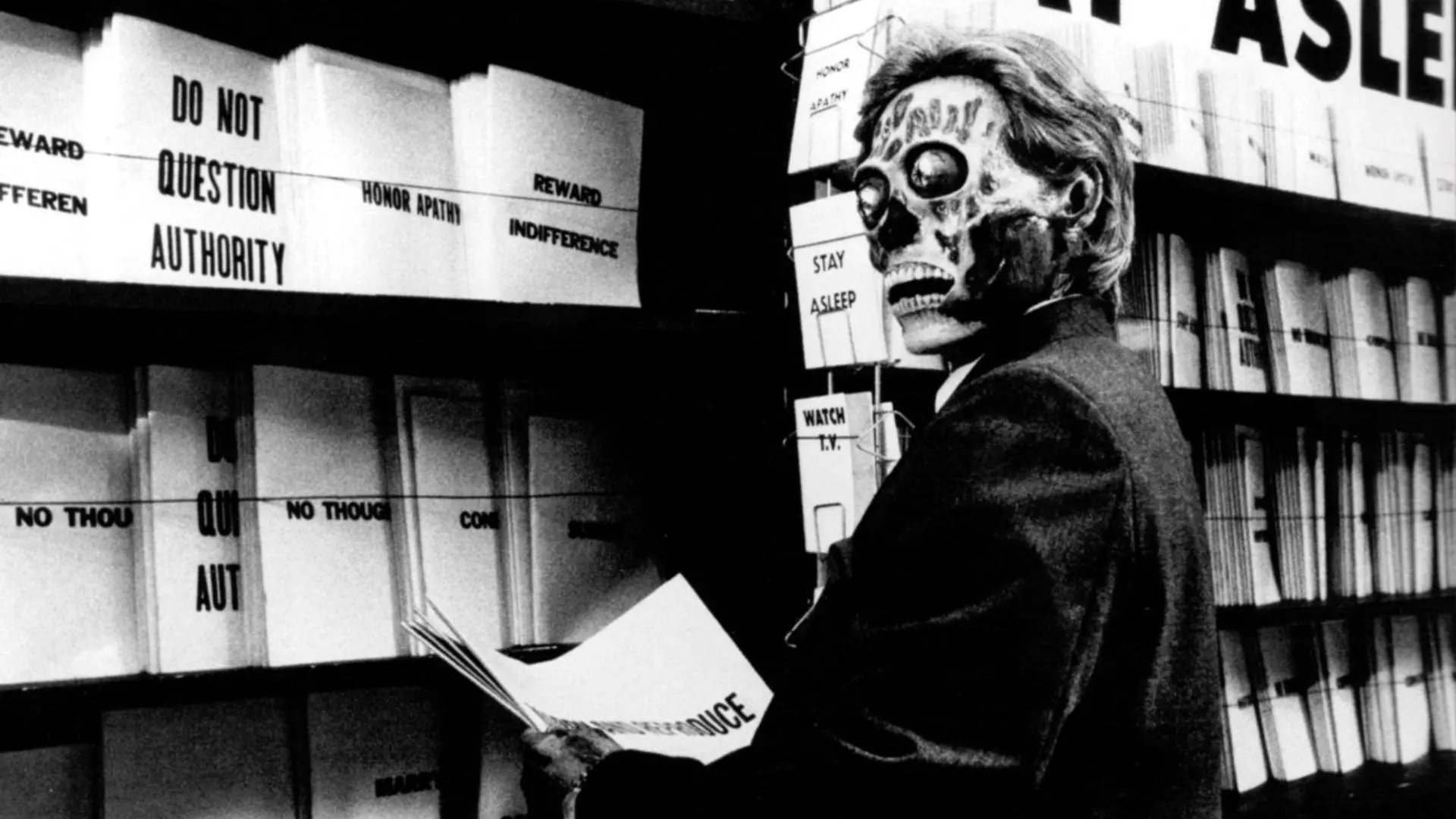 They Live backdrop