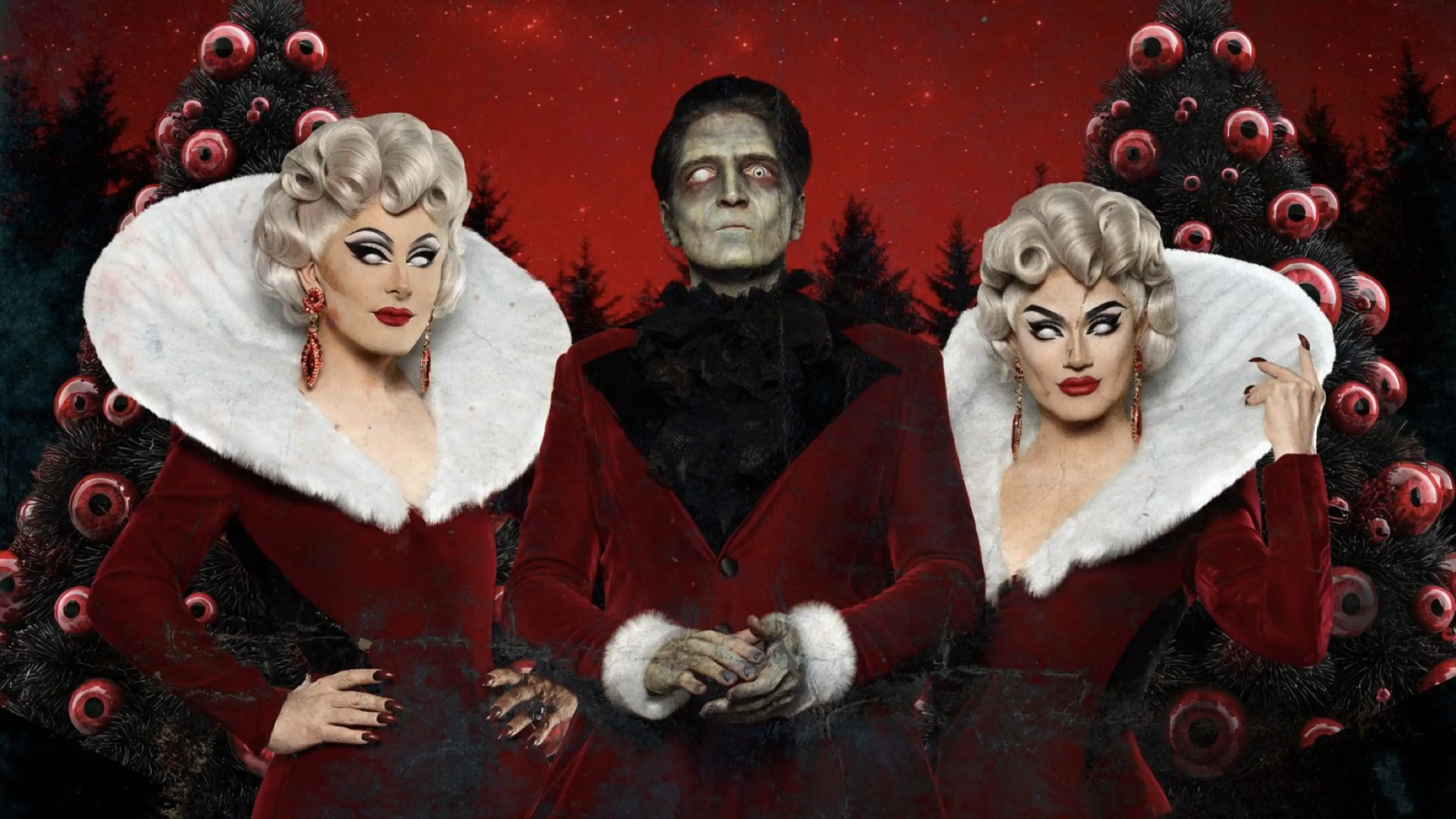 The Boulet Brothers' Holiday of Horrors backdrop
