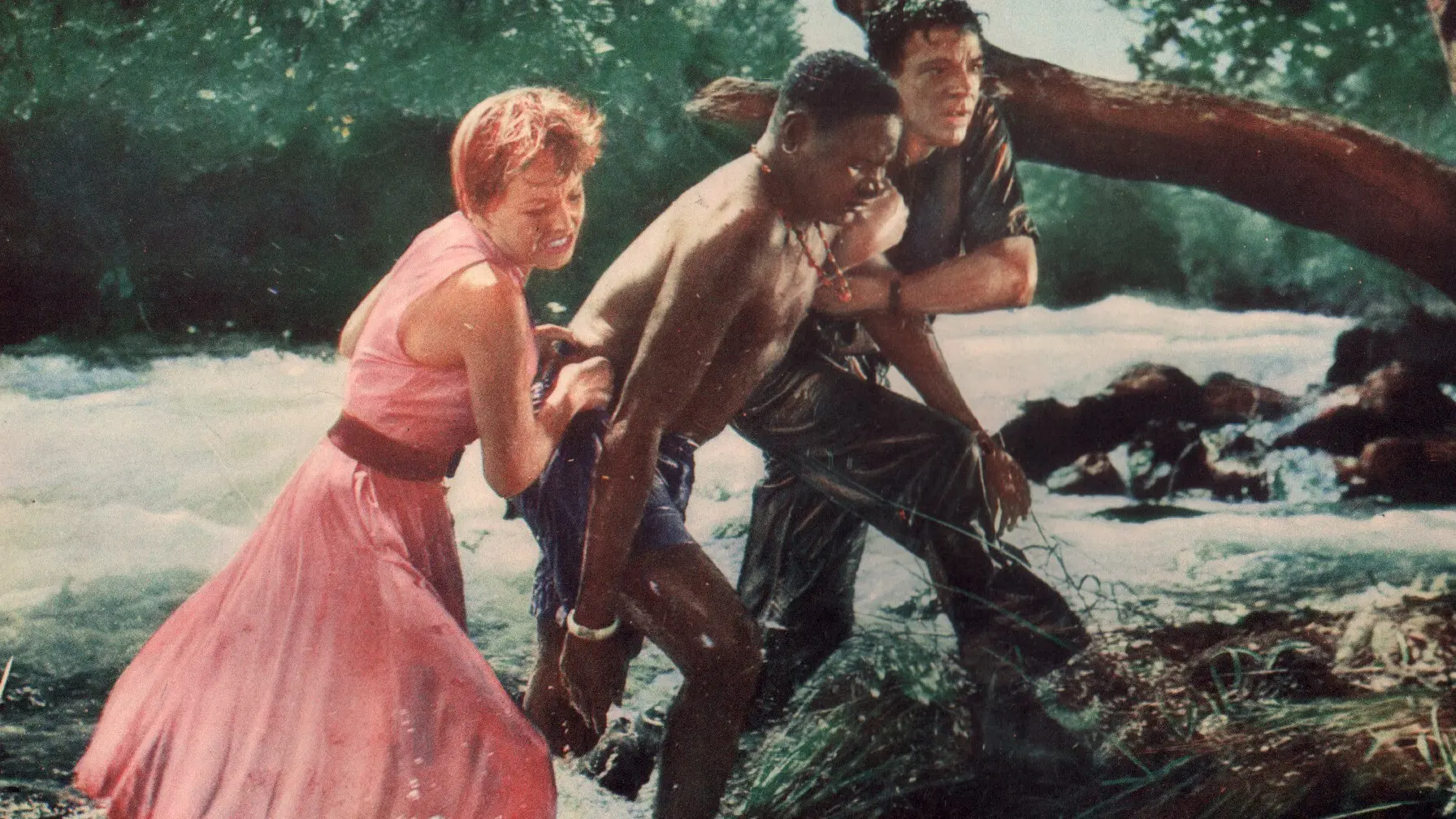 Duel in the Jungle backdrop