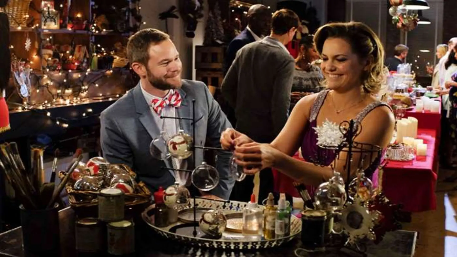 Wish Upon a Christmas backdrop