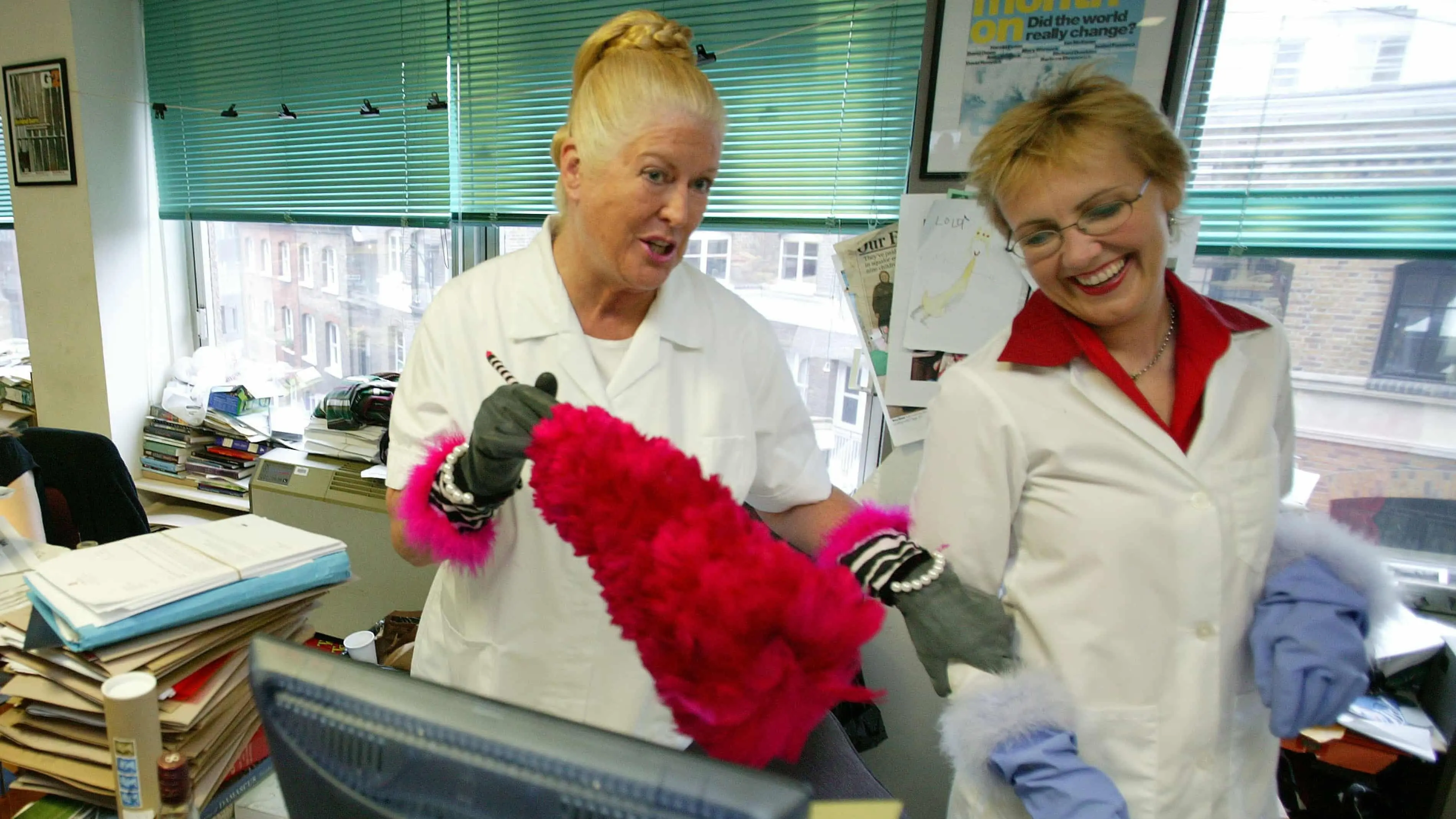 When Kim & Aggie Went To Hospital backdrop