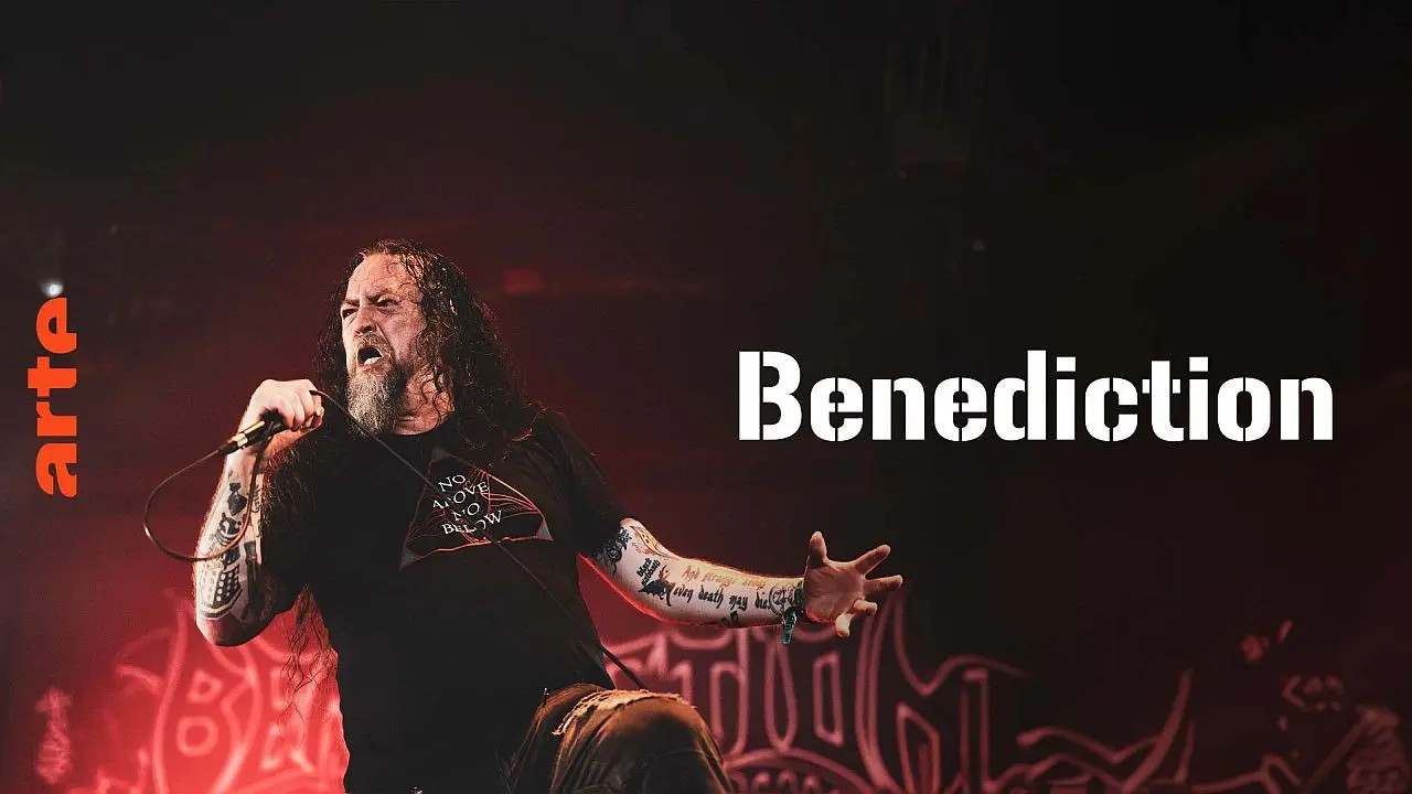 Benediction - Hellfest 2023 backdrop