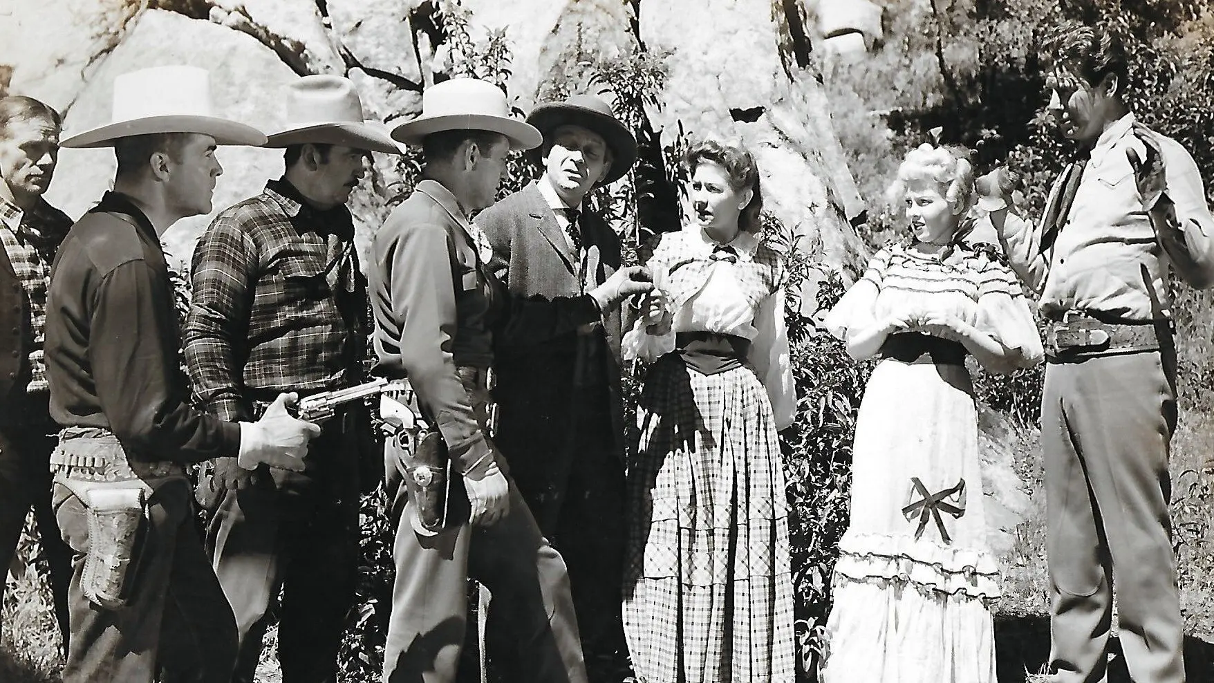 Border Buckaroos backdrop
