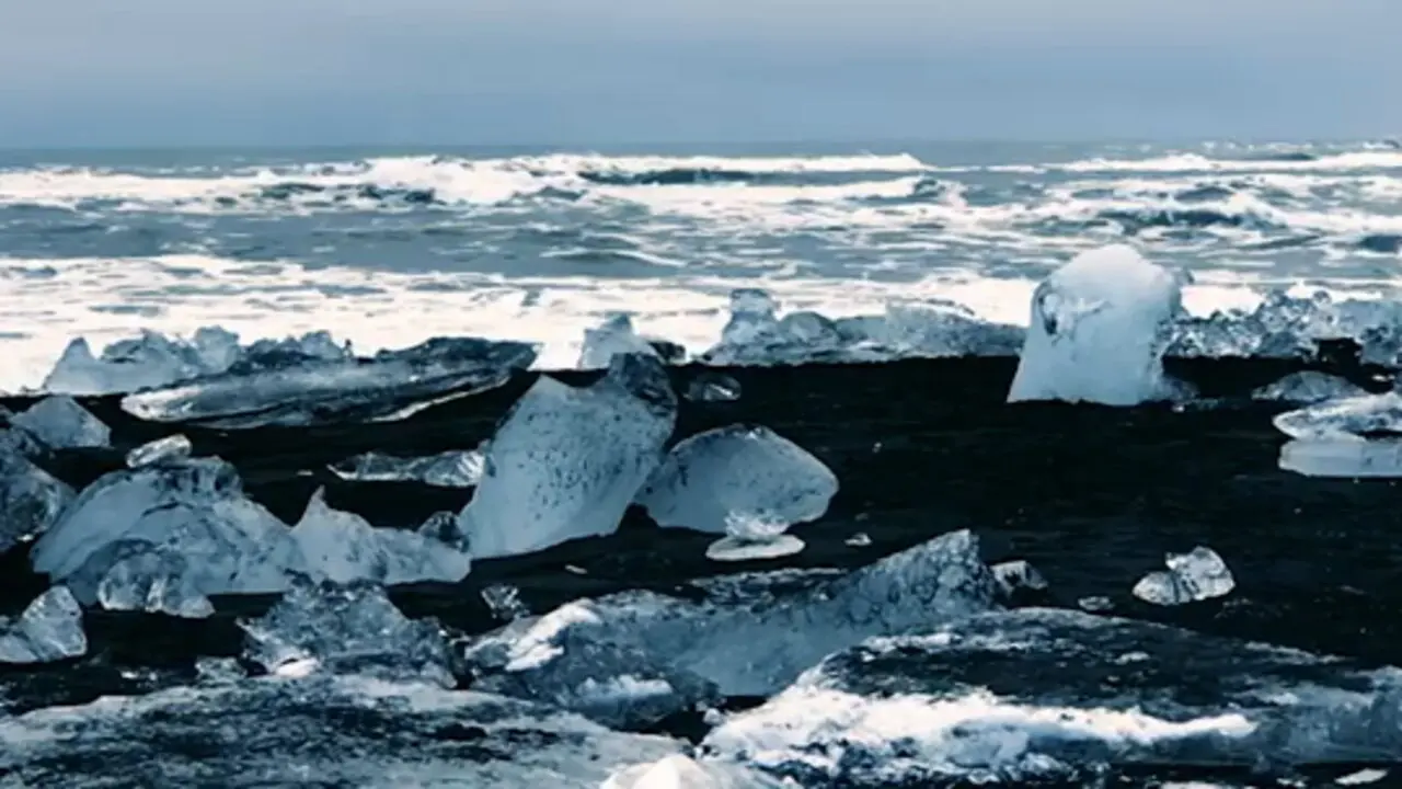 Iceland in Winter backdrop