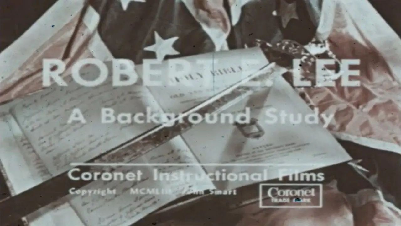 Robert E. Lee: A Background Study backdrop