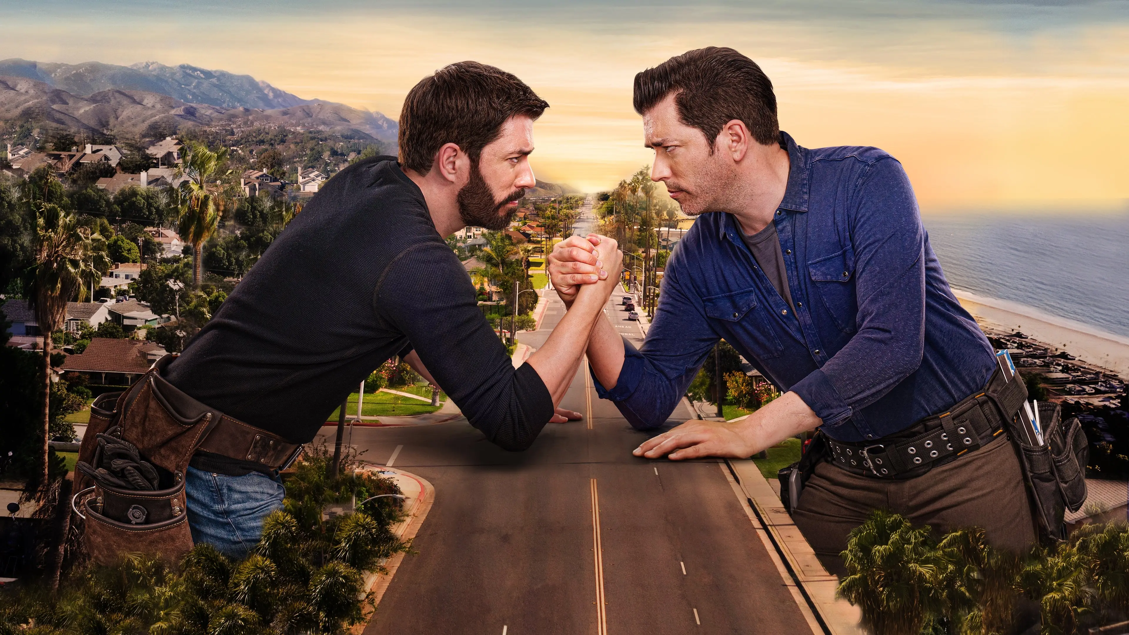 Brother vs. Brother backdrop