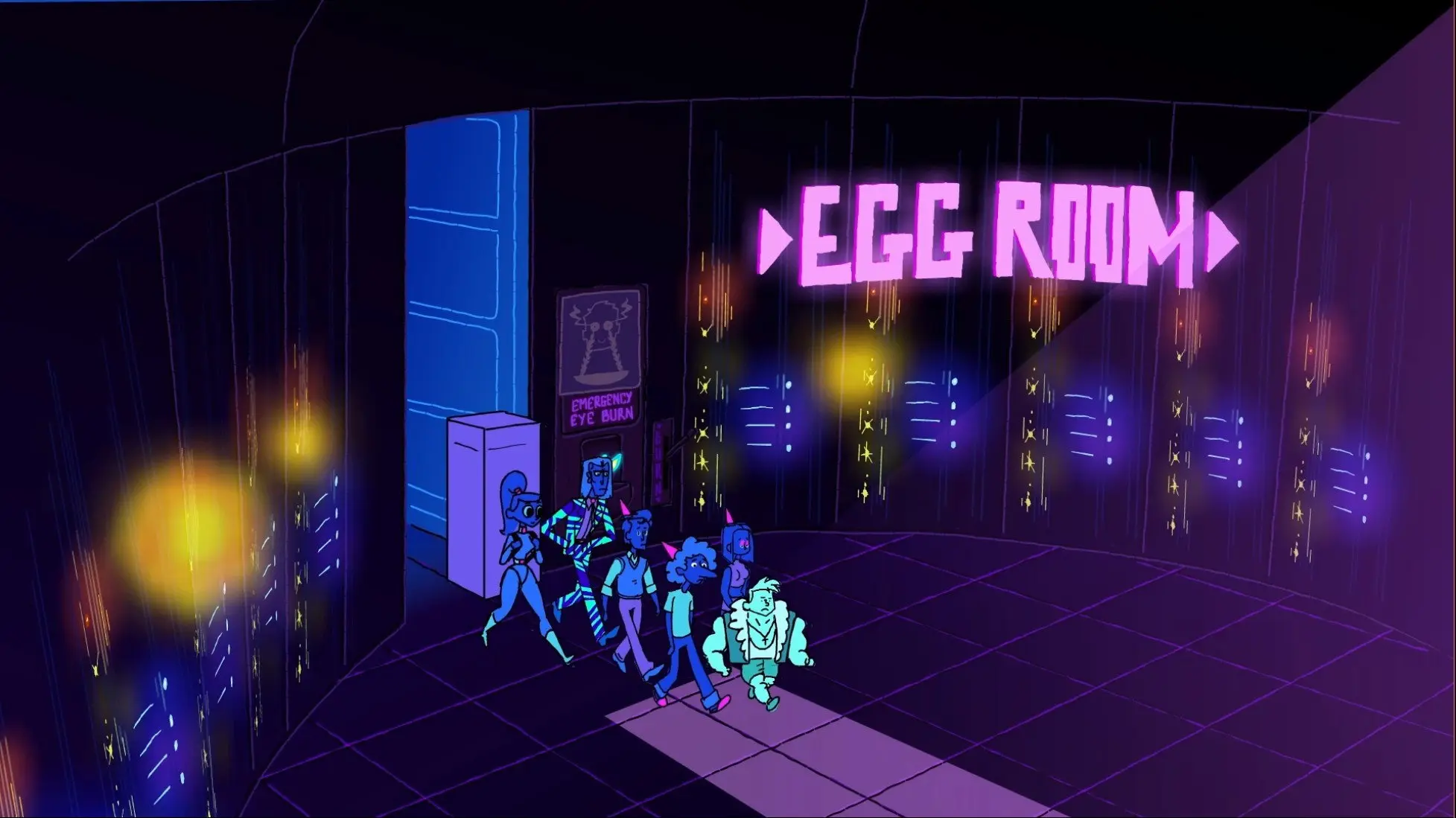 Guys Next Door backdrop