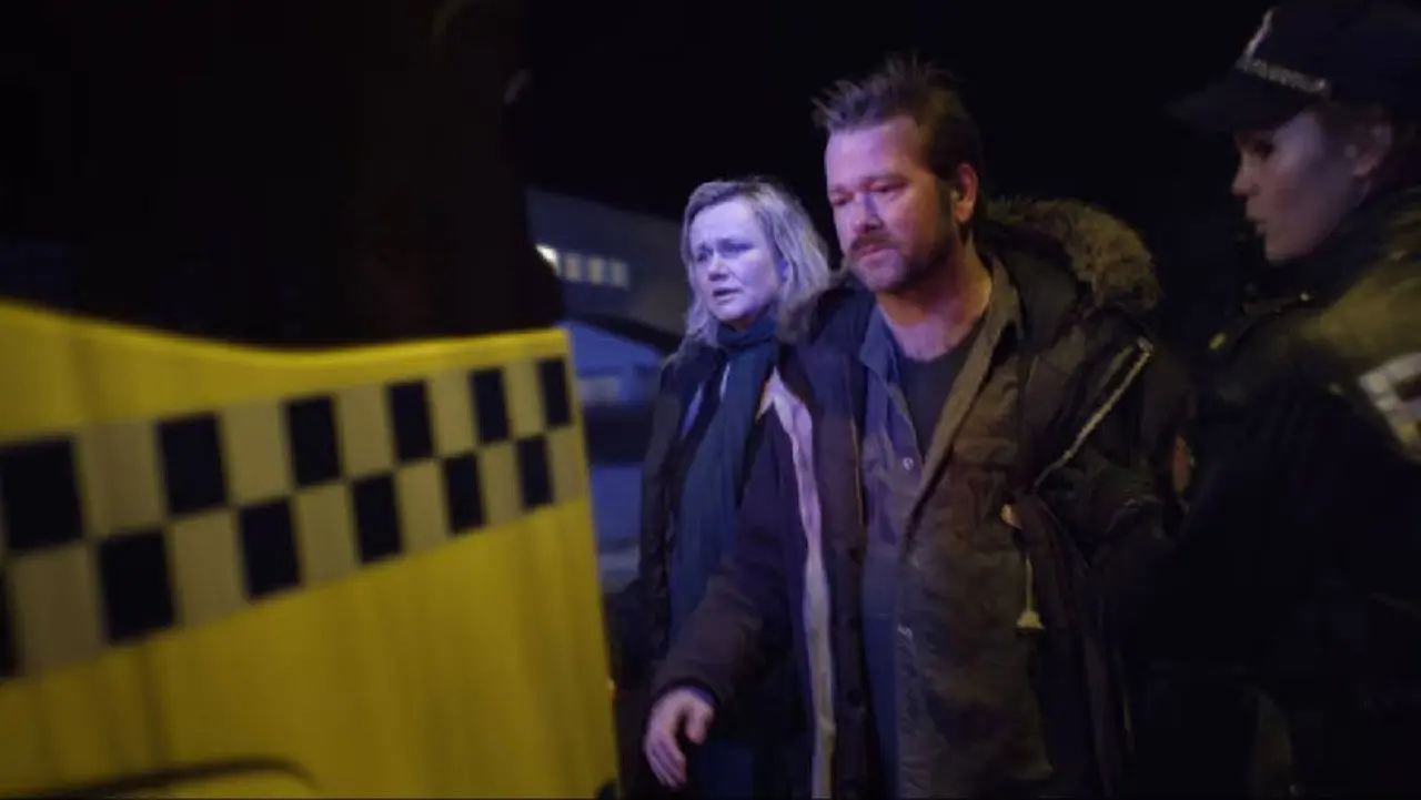 Into the Dark backdrop