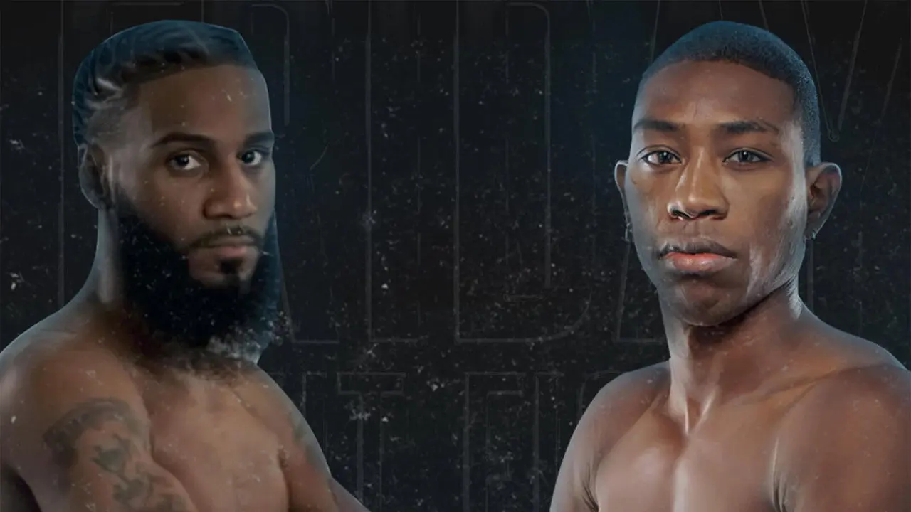 Albert Bell vs. Jonathan Romero backdrop