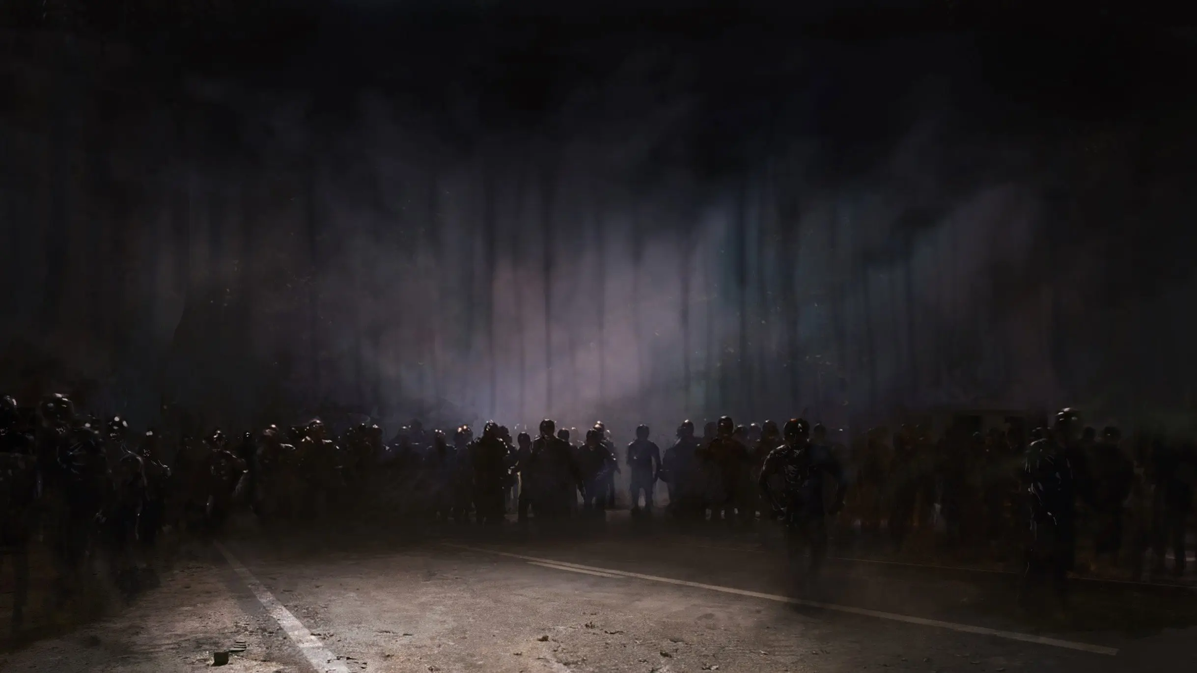 Die by Night backdrop
