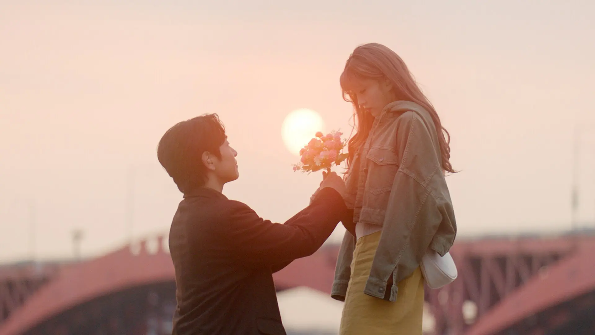 My Favorite Love Story backdrop