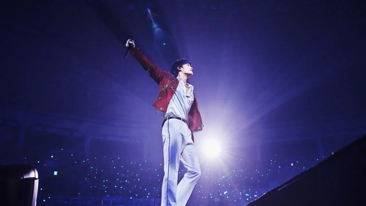 Kim Jae Joong The 20th Anniversary Concert: Flower Garden backdrop