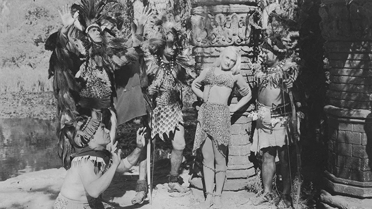 Captive Girl backdrop