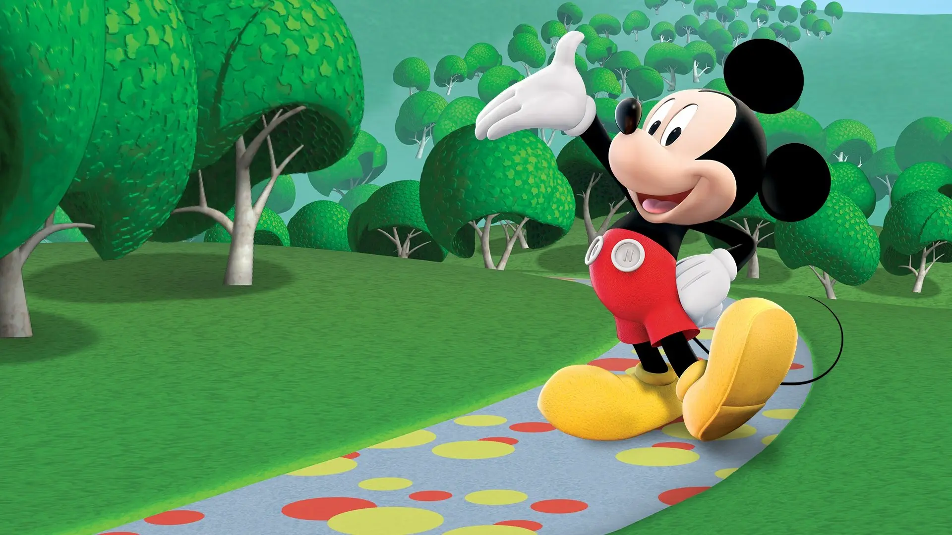 Mickey Mouse Clubhouse backdrop