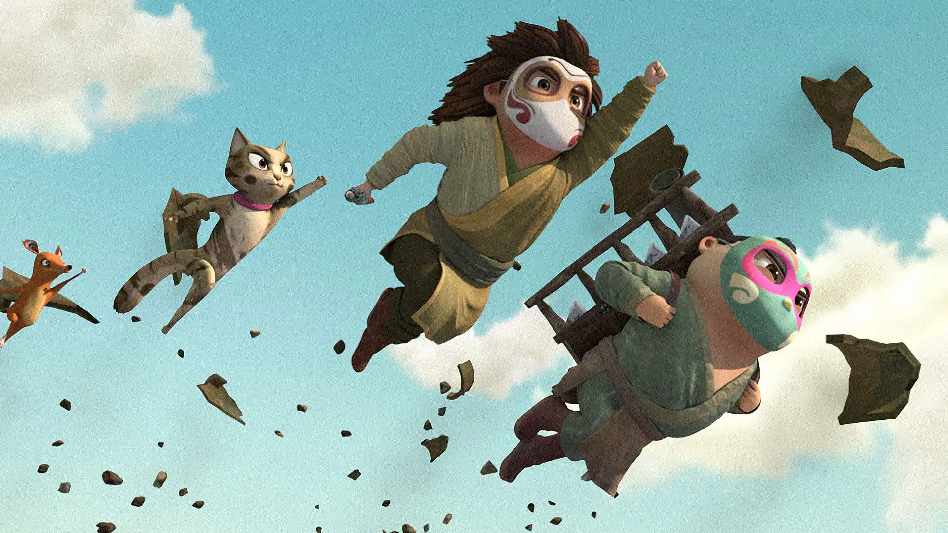 The Magical Brush backdrop