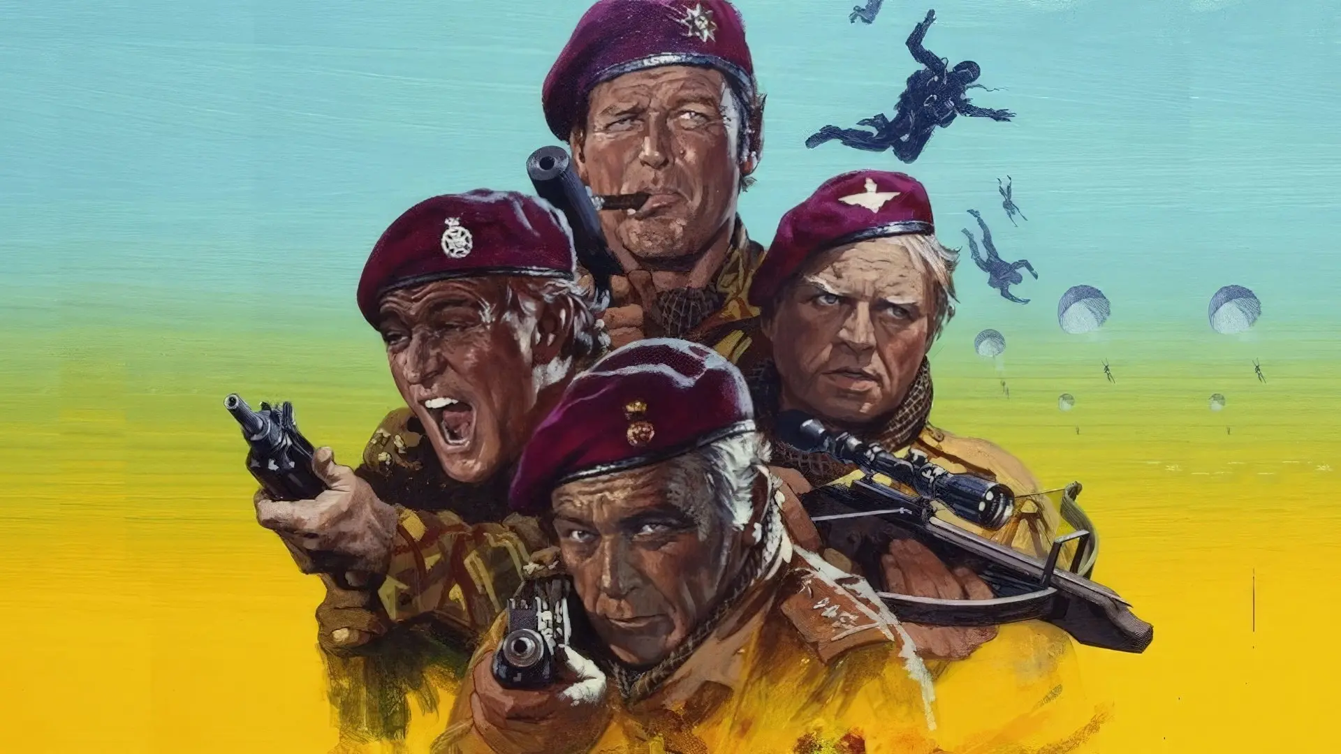 The Wild Geese backdrop