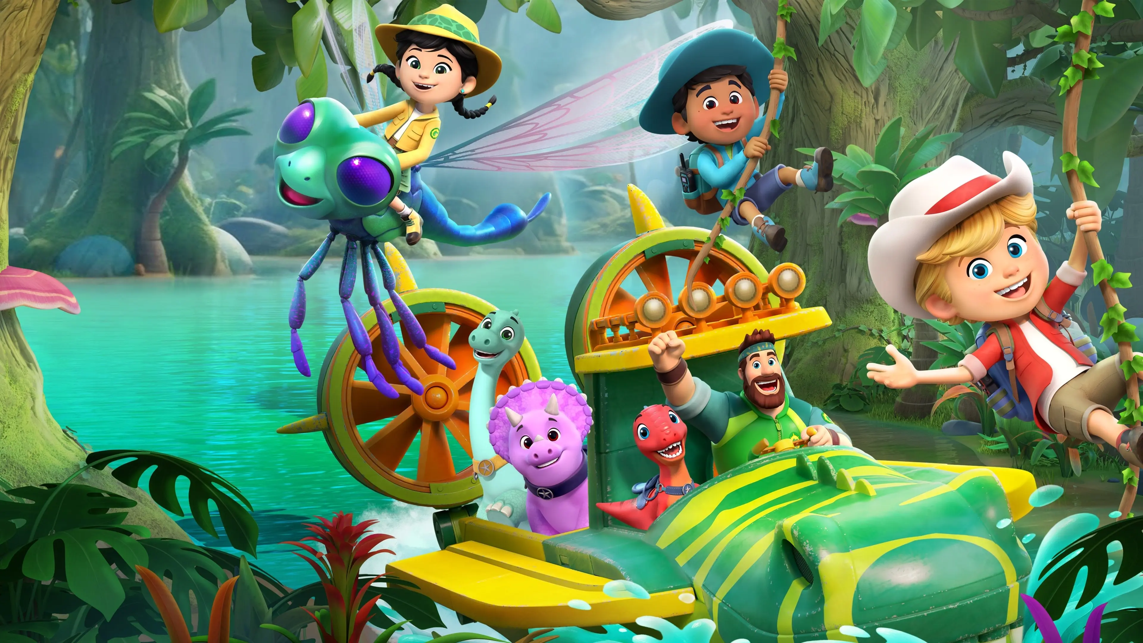 Dino Ranch: Island Explorers backdrop