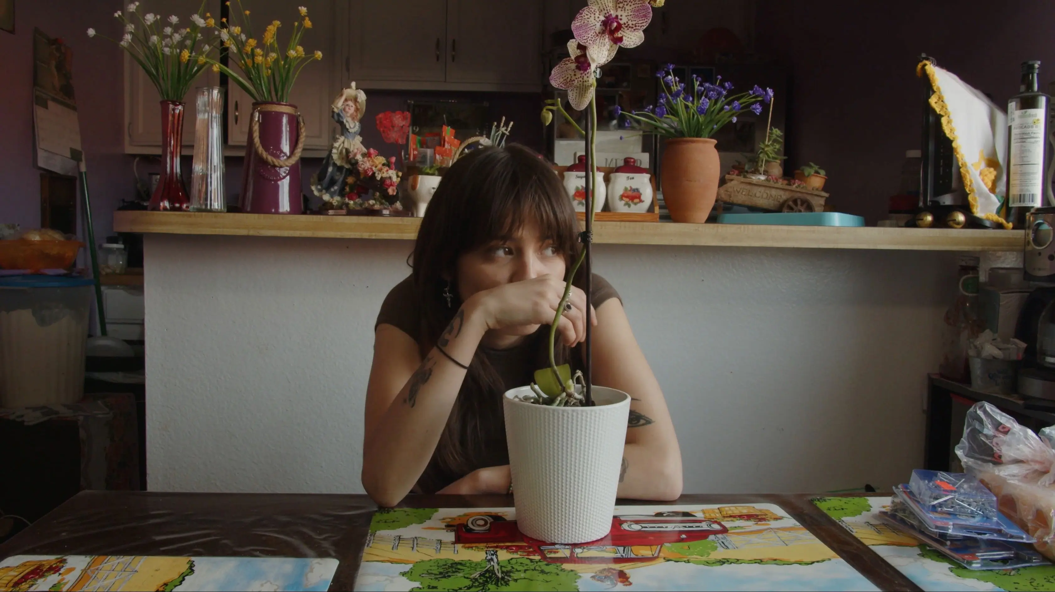 Flower Eater backdrop