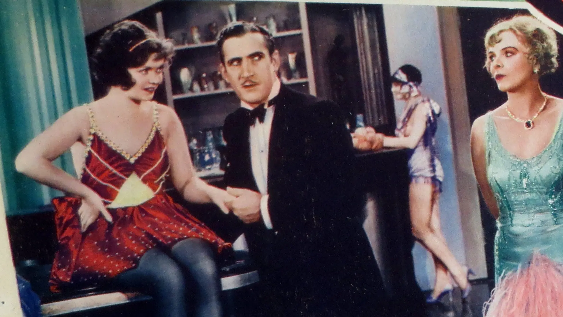The Woman Racket backdrop