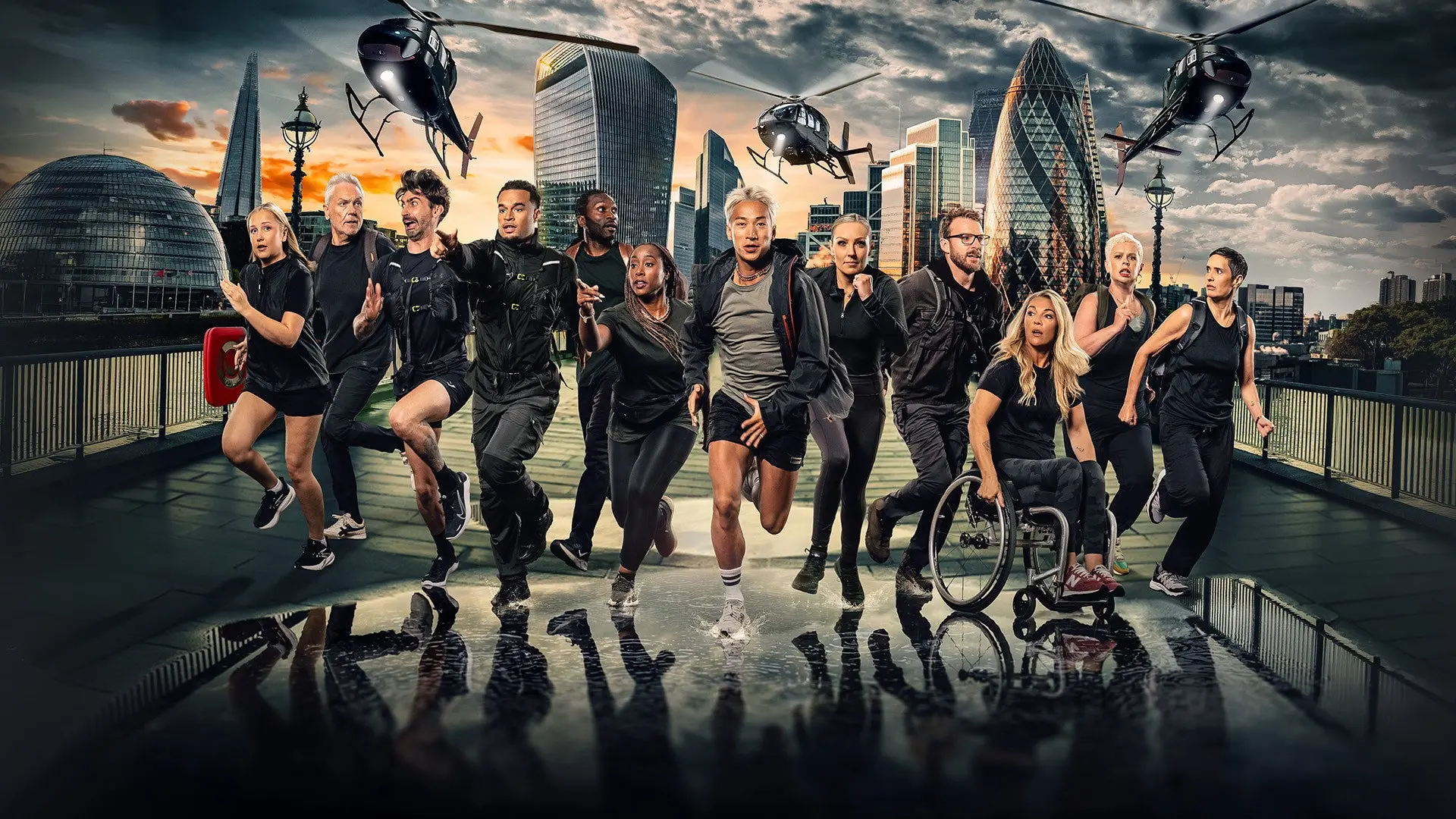 Celebrity Hunted backdrop