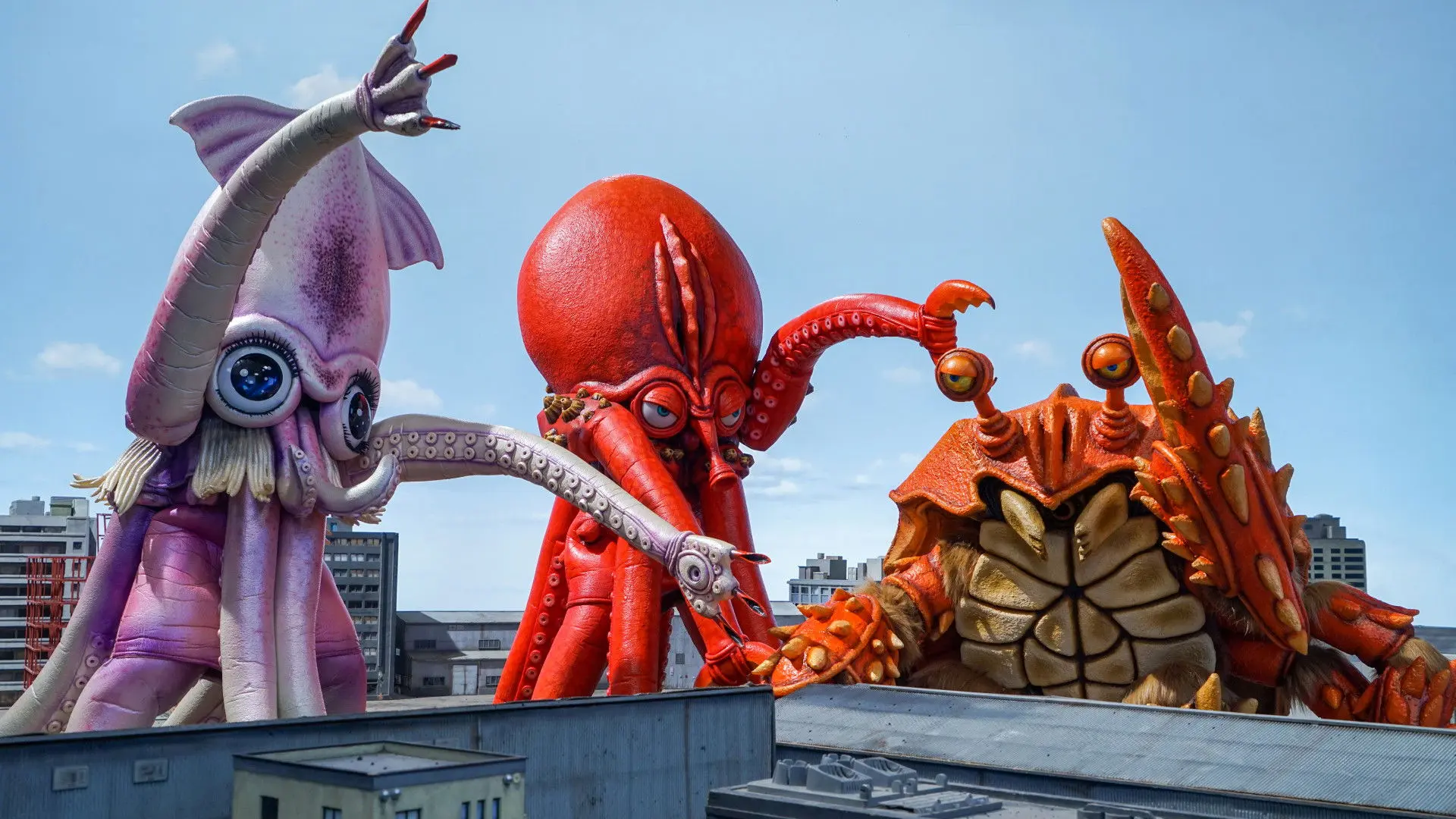 Monster SeaFood Wars backdrop