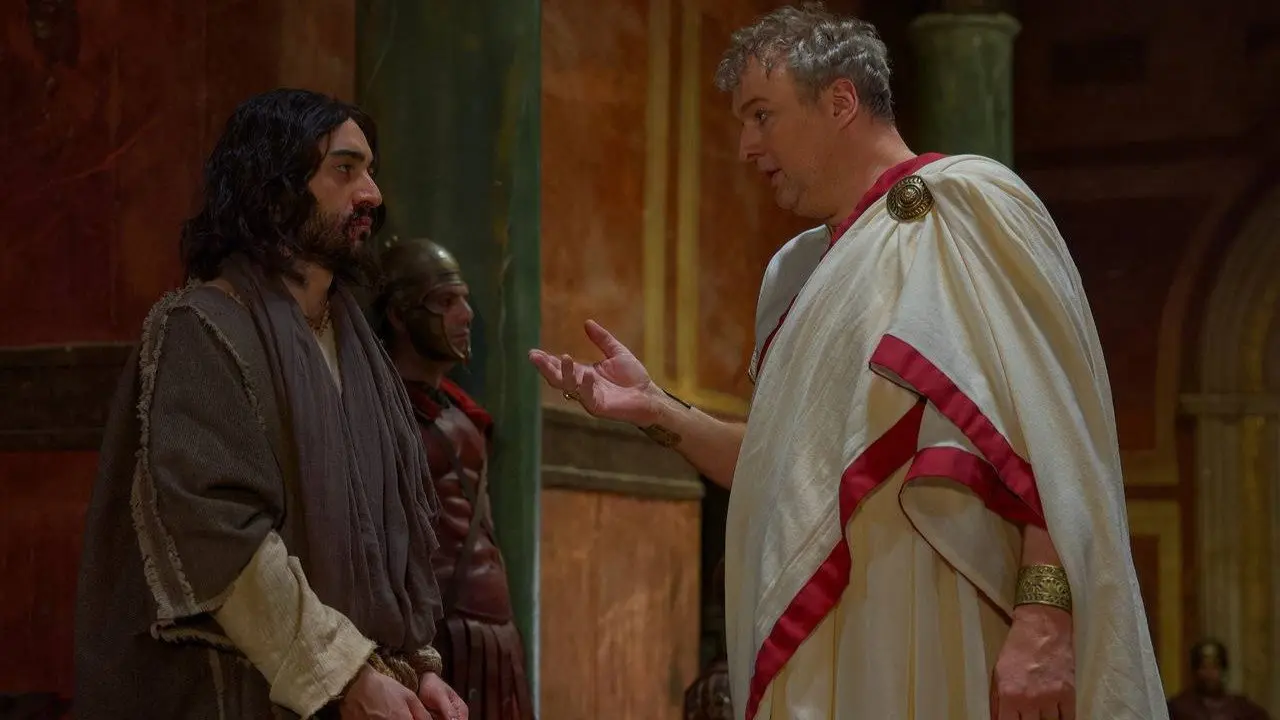 INRI - Warum musste Jesus sterben? backdrop