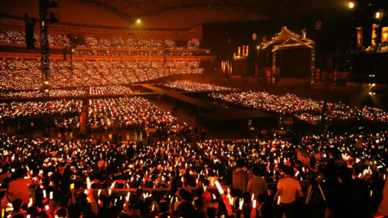 SKE to kekkai shukai. "Hako de ose!" backdrop
