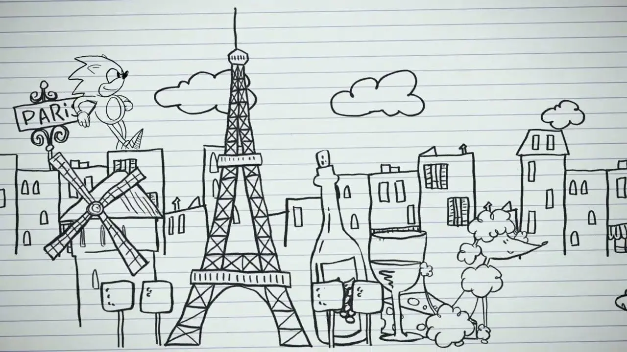 Sonic the Hedgehog - Around the World in 80 Seconds backdrop