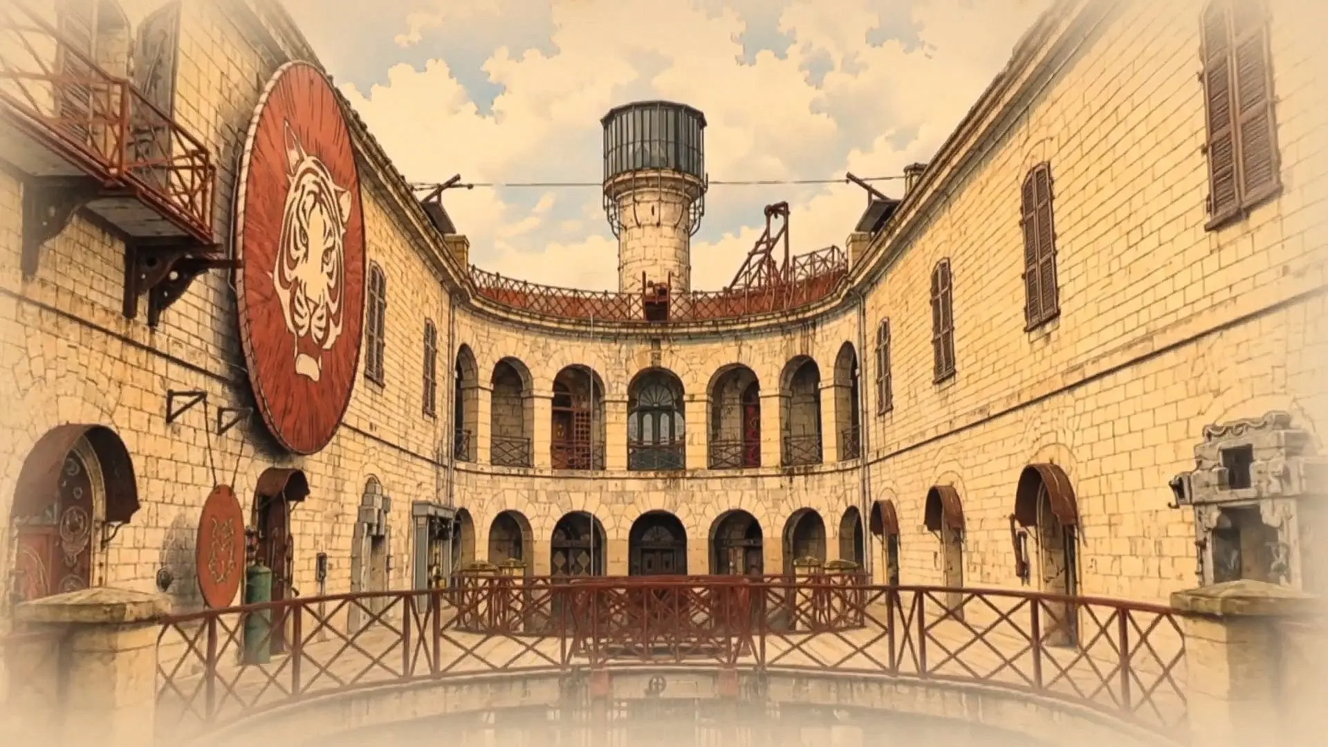 Fort Boyard backdrop