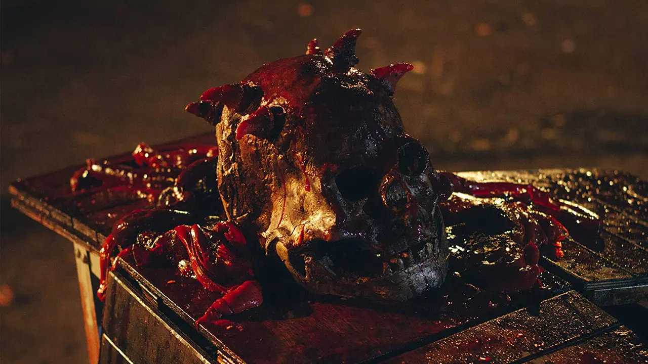 Skull: The Mask backdrop