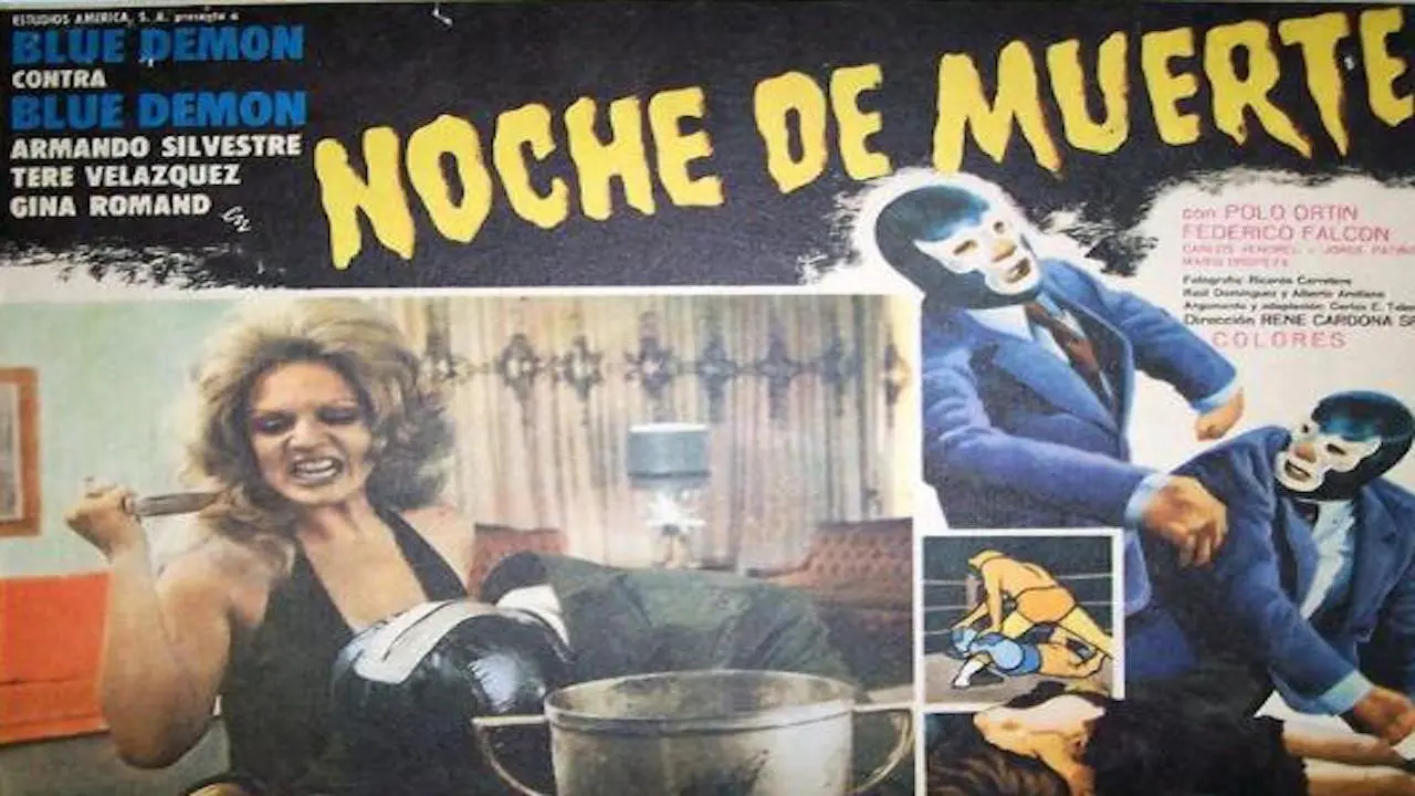 Noche de muerte backdrop