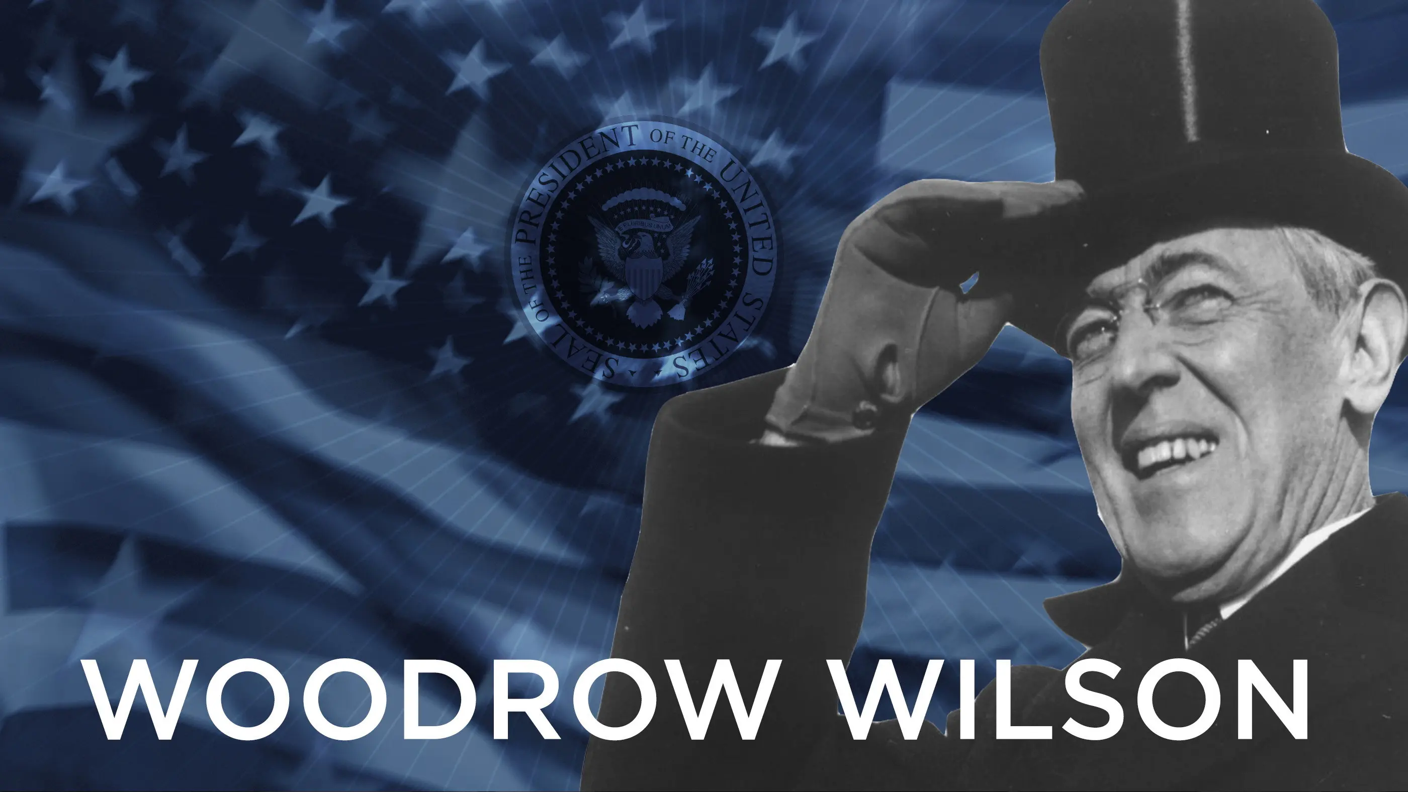 Woodrow Wilson backdrop