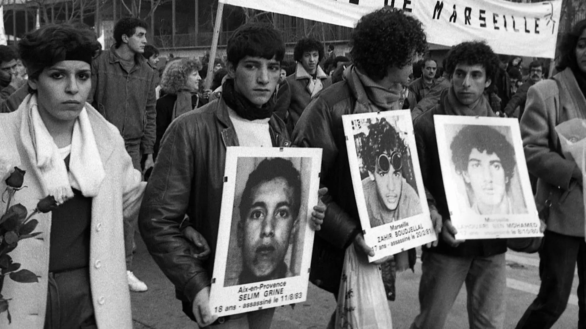 1983, The Marchers for Equality backdrop