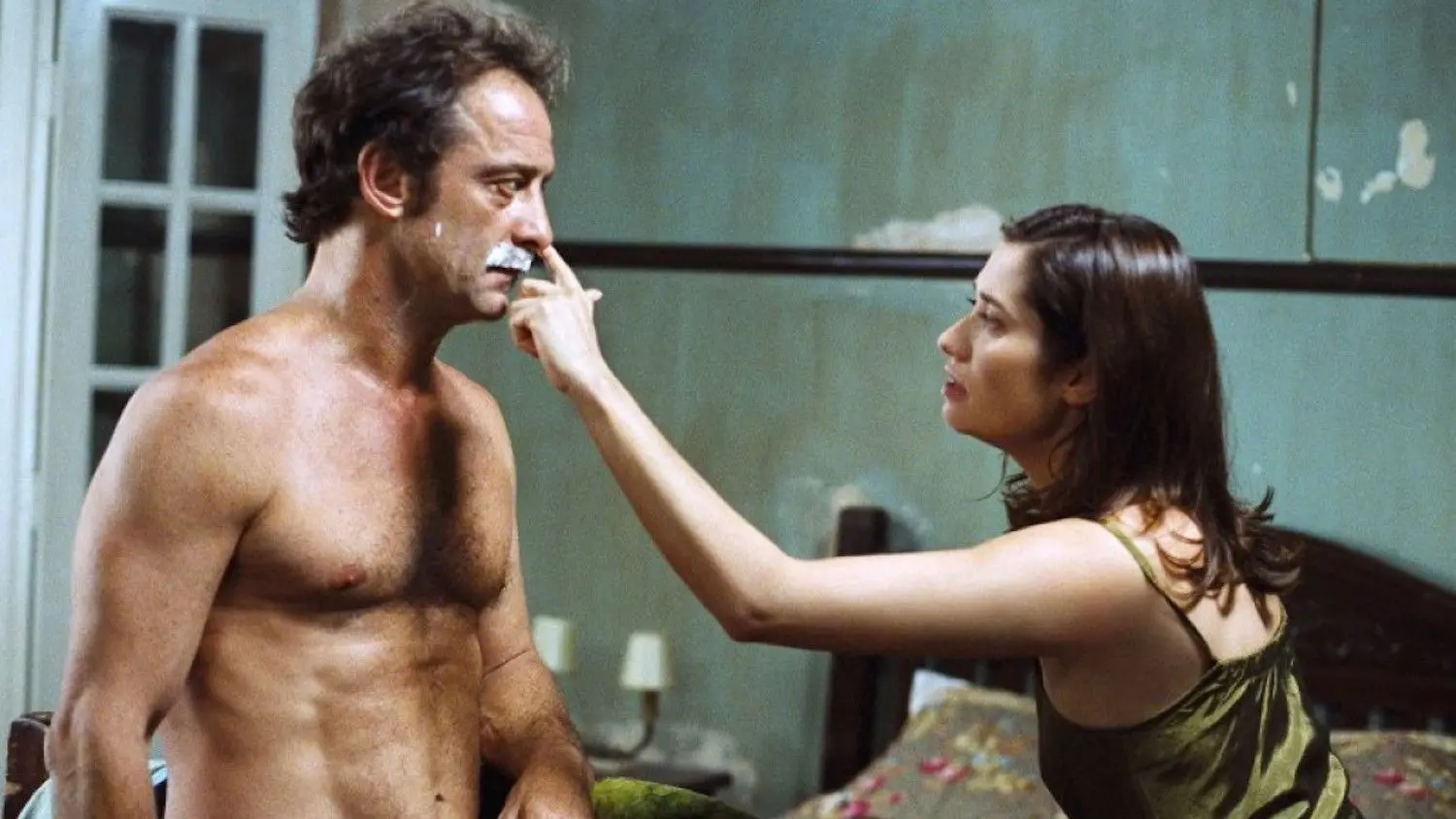 The Moustache backdrop