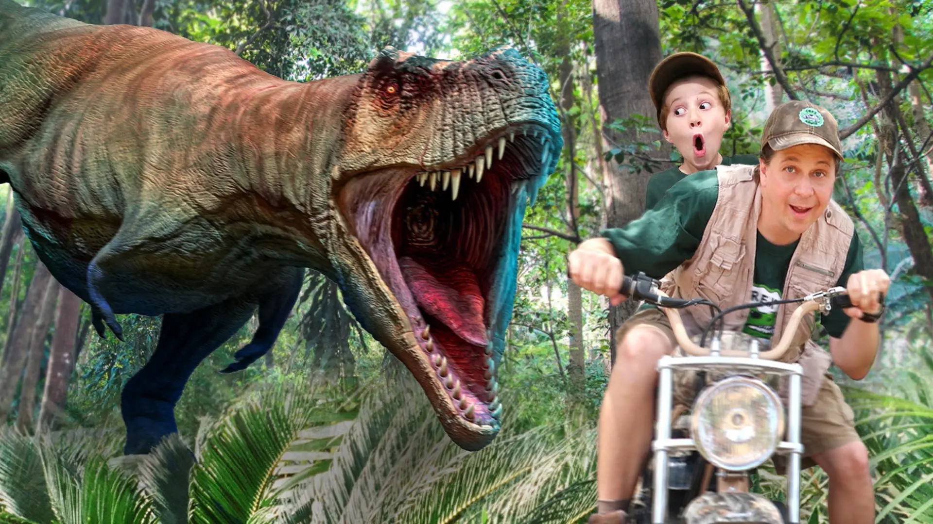 T-Rex Ranch backdrop