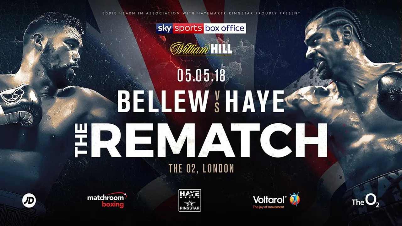 Tony Bellew vs. David Haye II backdrop
