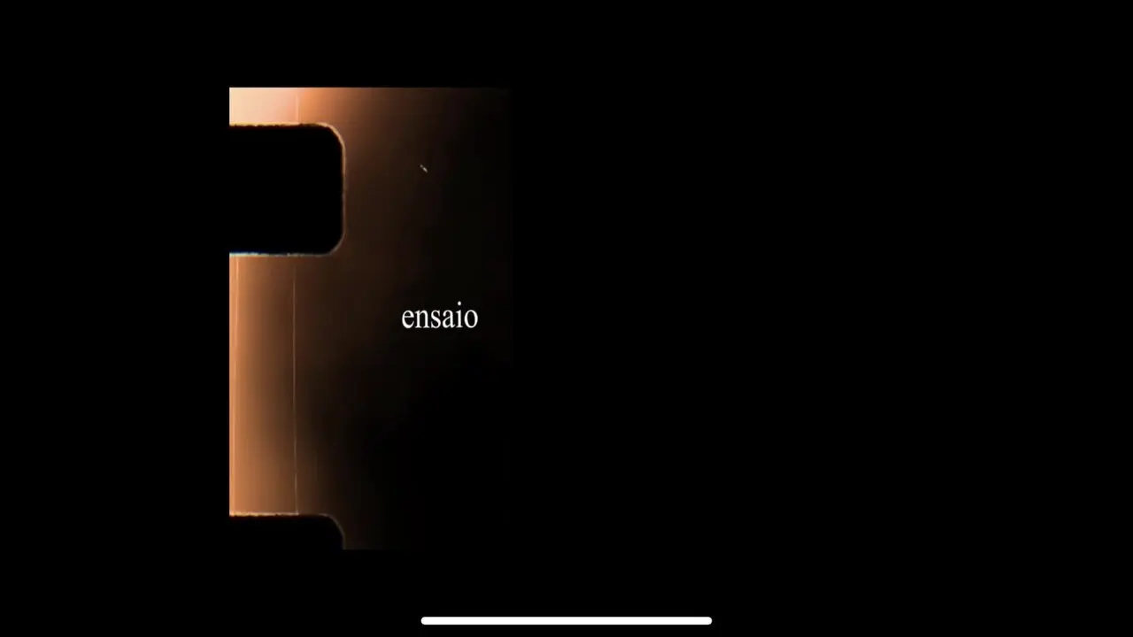 Ensaio backdrop