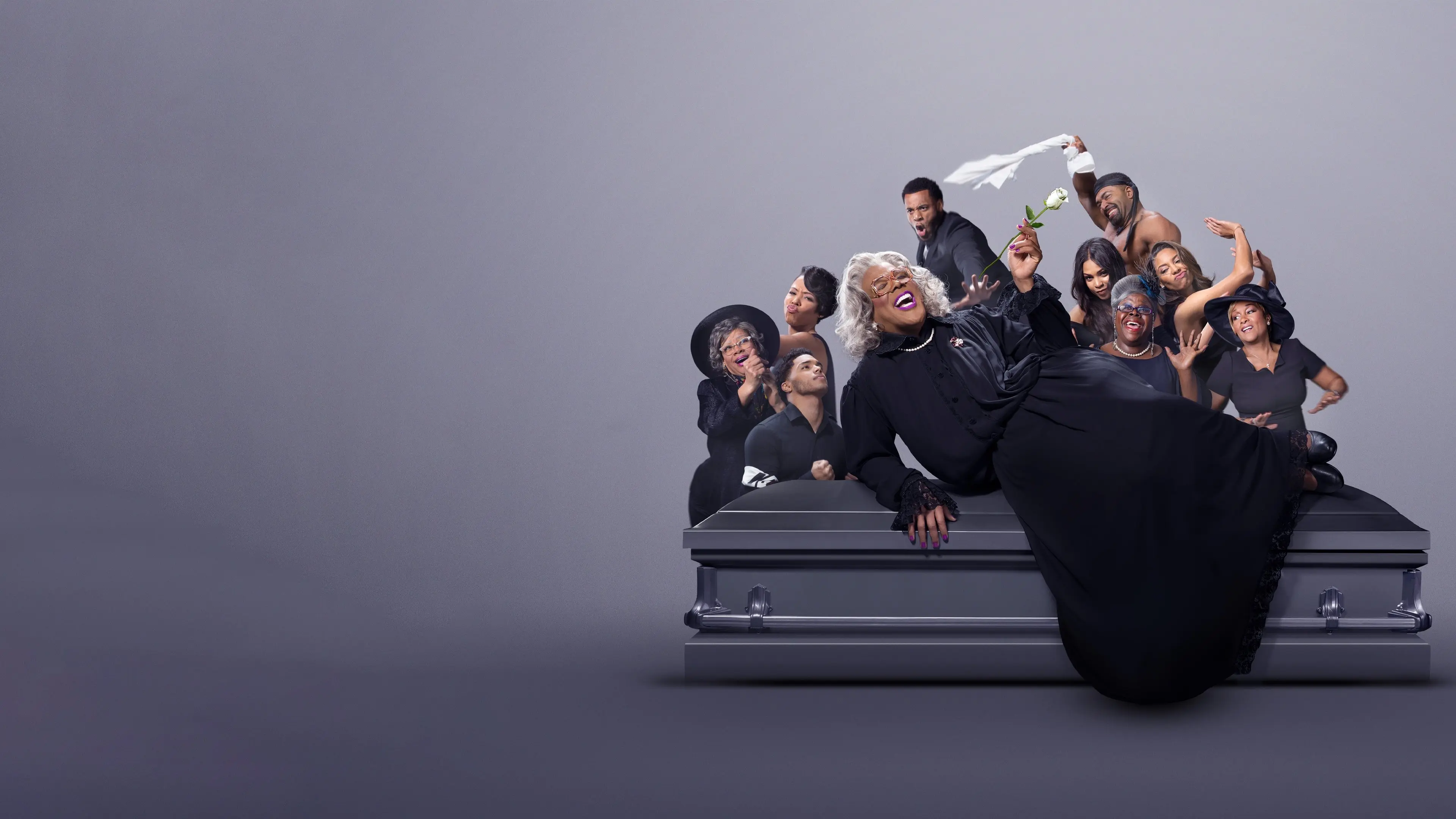 A Madea Family Funeral backdrop